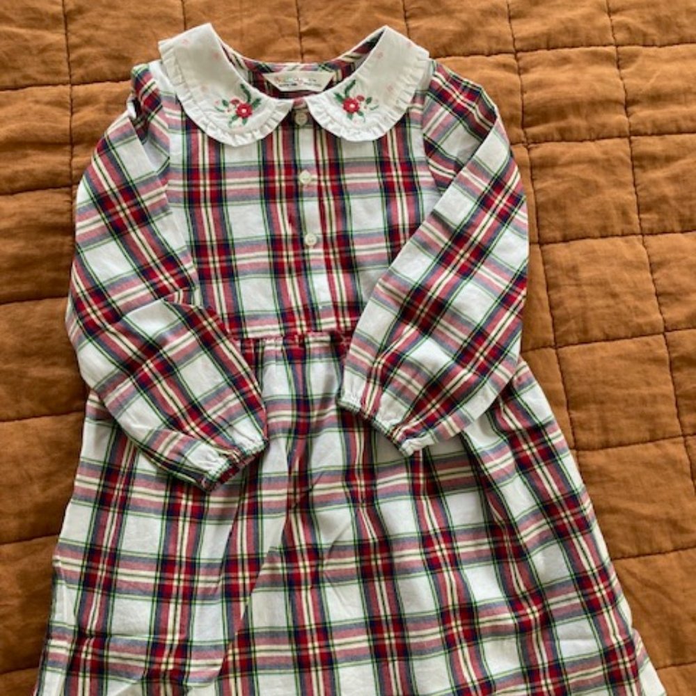 Plaid Christmas Dress